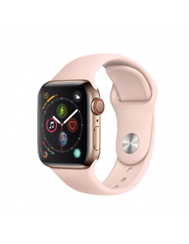 Apple Watch Series 4 Boîtier en acier inoxydable 44mm - Or de l' environnement