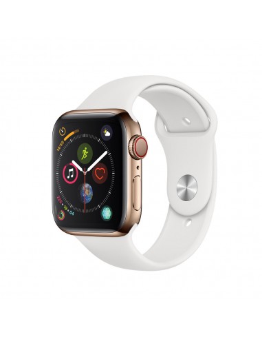 Apple Watch Series 4 Boîtier en acier inoxydable 44mm - Or destockage