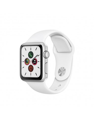 Apple Watch Series 5 Aluminum 44mm - Argent JUSQU'A -70%! 