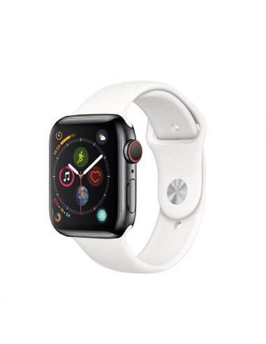 Apple Watch Series 4 Boîtier en acier inoxydable 44mm - Noir de technologie