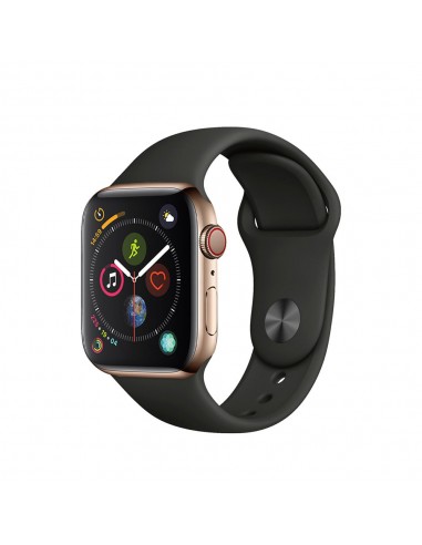 Apple Watch Series 4 Boîtier en acier inoxydable 44mm - Or soldes