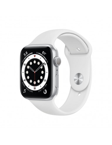 Apple Watch Series 6 40mm - Argent les muscles