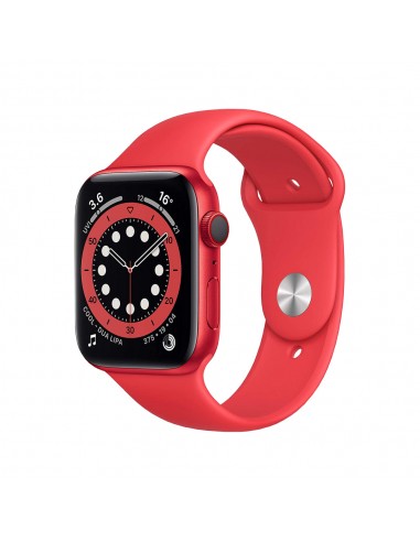 Apple Watch Series 6 44mm - Rouge les muscles