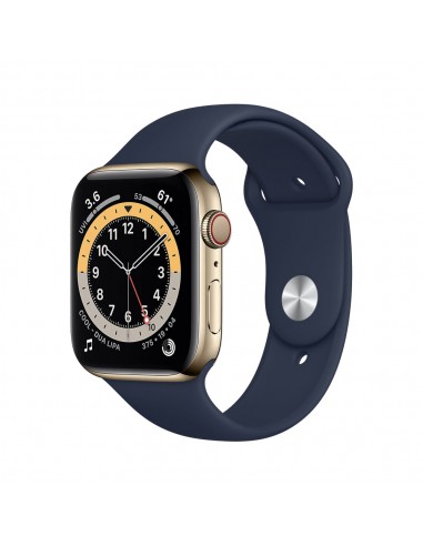 Apple Watch Series 6 Boîtier en acier inoxydable 40mm - Or de votre