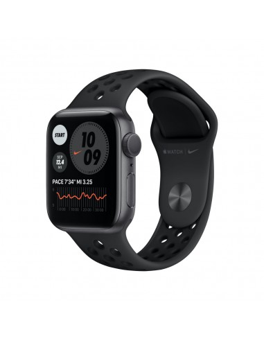 Apple Watch Series 6 Nike 44mm - Gris Sidéral solde