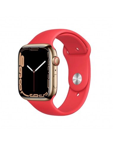 Apple Watch Series 7 Boîtier en acier inoxydable 45mm - Or outlet