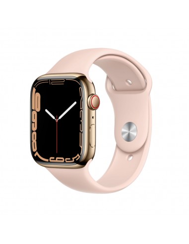 Apple Watch Series 7 Boîtier en acier inoxydable 45mm - Or chez Cornerstreet bien 