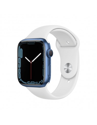 Apple Watch Series 7 45mm - Bleu de pas cher