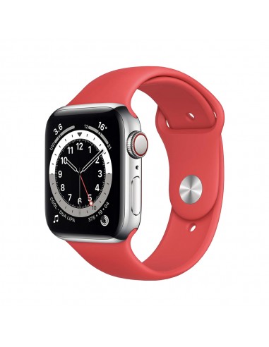 Apple Watch Series 6 Boîtier en acier inoxydable 40mm - Argent livraison gratuite