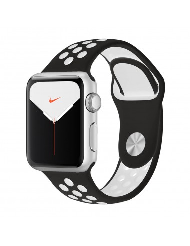 Apple Watch Series 5 Nike 40mm - Argent Voir les baskets